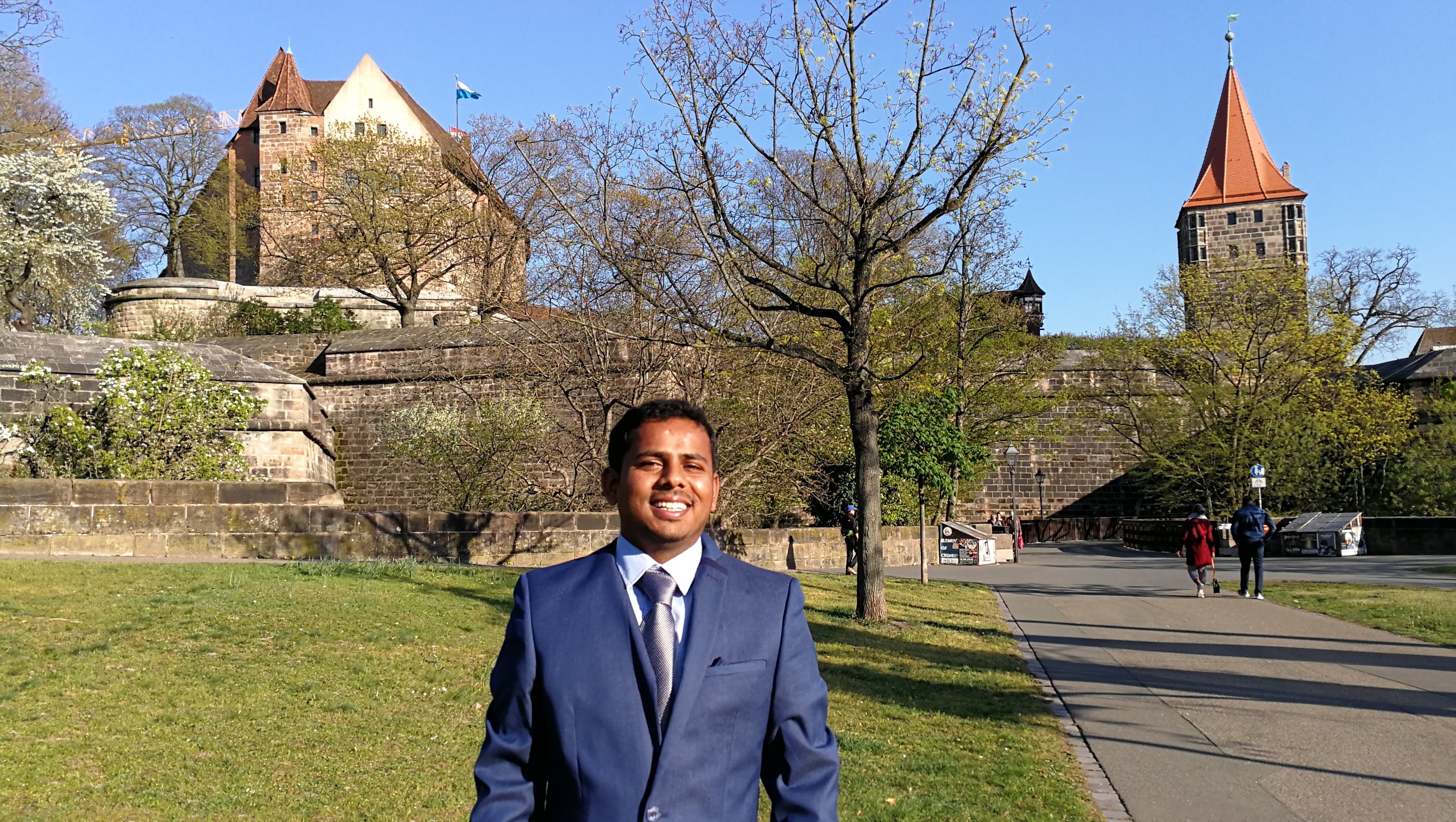 Geschäftsführer Hanumanth G in Nürnberg im April 2019